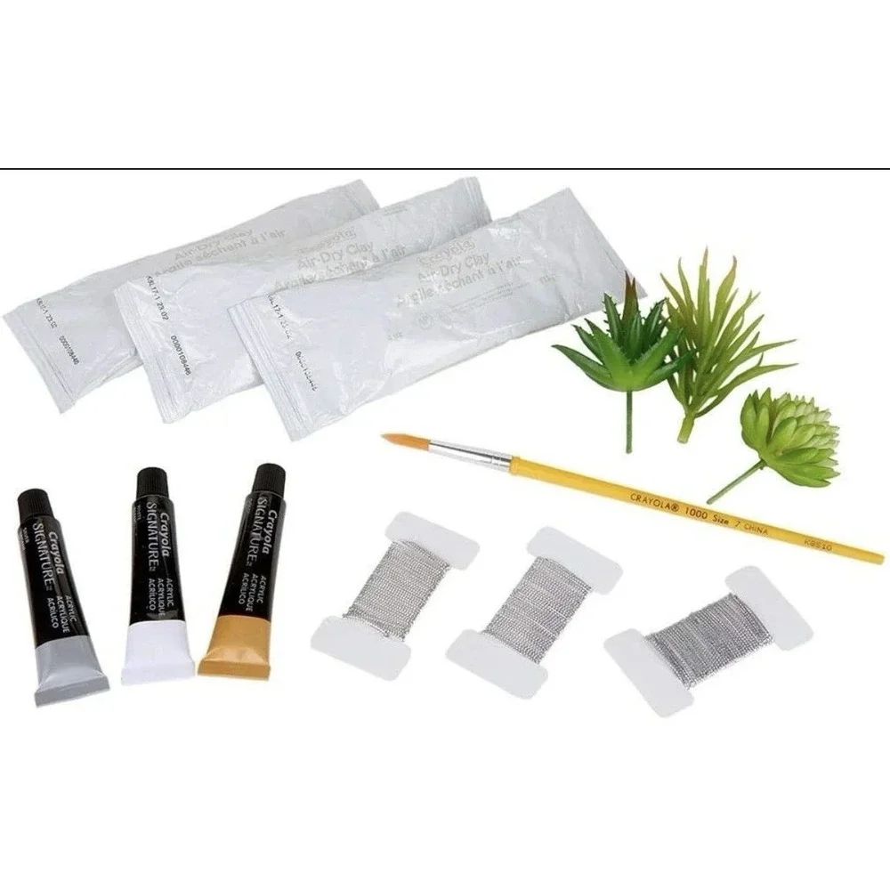 Crayola DIY Hanging Planter Kit, Personalized Planter, Unique Gifts for Mom/kids